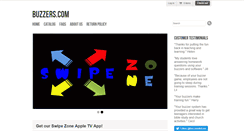 Desktop Screenshot of buzzers.com